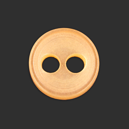 20206 Sullivans 5mm Two Hole Cup Doll Plastic Buttons - Peack - 300 In A Tube