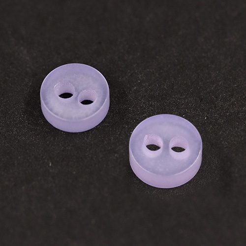 20207 Sullivans 5mm Two Hole Cup Doll Plastic Buttons - Lilac - 300 In A Tube