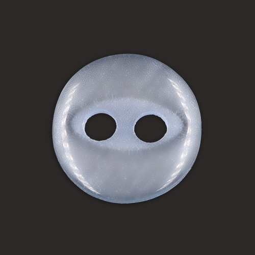 20233 Sullivans 8mm Two Hole Fish Eye Doll Plastic  Buttons - Sky - 180 In A Tube