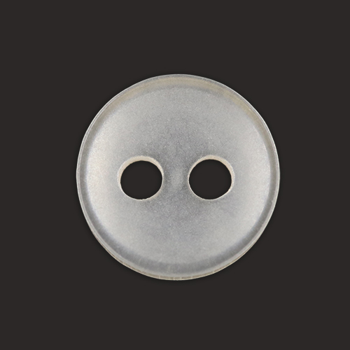 20240 Sullivans 8mm Two Hole Cup Doll Plastic Buttons - Cream - 180 In A Tube