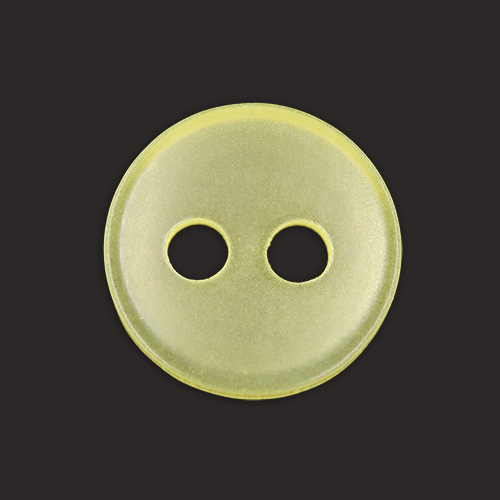 20241 Sullivans 8mm Two Hole Cup Doll Plastic Buttons - Lemon - 180 In A Tube