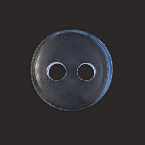 20243 Sullivans 8mm Two Hole Cup Doll Plastic Buttons - Sky - 180 In A Tube