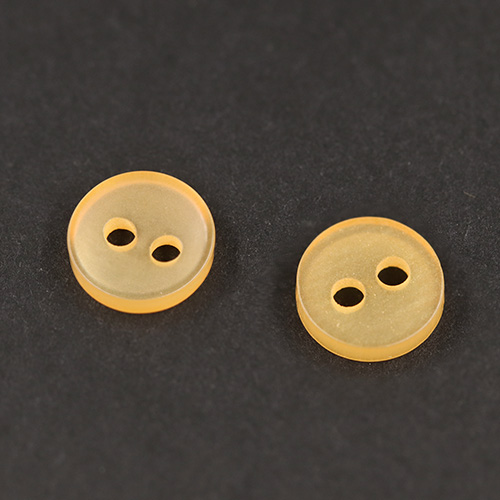 20244 Sullivans 8mm Two Hole Cup Doll Plastic Buttons - Peach - 180 In A Tube