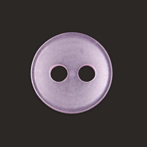 20245 Sullivans 8mm Two Hole Cup Doll Plastic Buttons - Lilac - 180 In A Tube