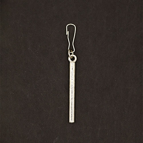 20277 Sullivans 42mm Bar Zipper Pull - Nickel - 1 Pc