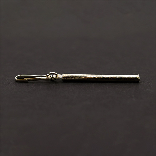 20277 Sullivans 42mm Bar Zipper Pull - Nickel - 1 Pc