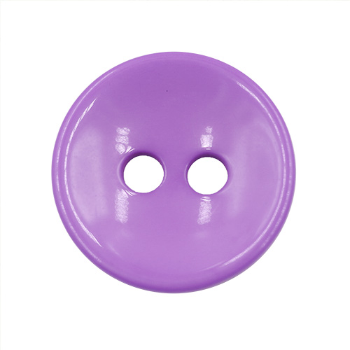 20756 Sullivans 37mm Round Plastic Button With Two Holes - Plexipink - 35 In A Tube 