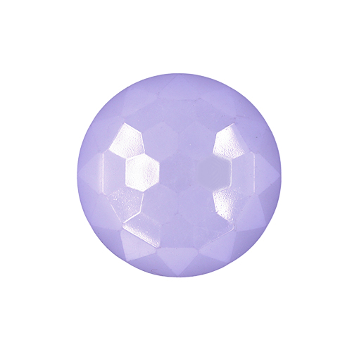 20766 Sullivans 30mm Round Plastic Shank Button - Diamond Cut - Sweet Pea Lilac - 25 In A Tube 