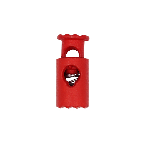 20914 Sullivans 25mm Plastic Cord Ends - Red - 30 In A Tube