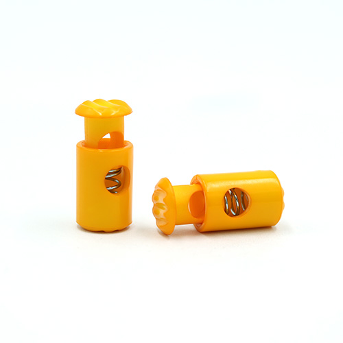 20916 Sullivans 25mm Plastic Cord Ends - Gold - 30 In A Tube
