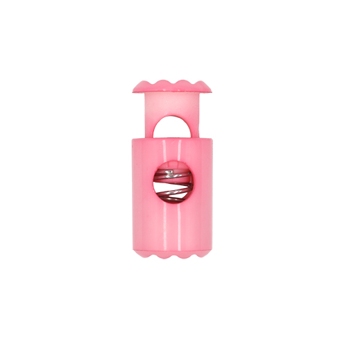 20917 Sullivans 25mm Plastic Cord Ends - Pink - 30 In A Tube