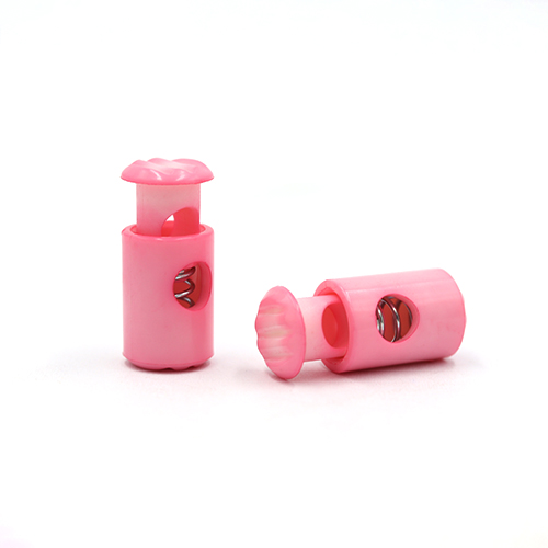 20917 Sullivans 25mm Plastic Cord Ends - Pink - 30 In A Tube