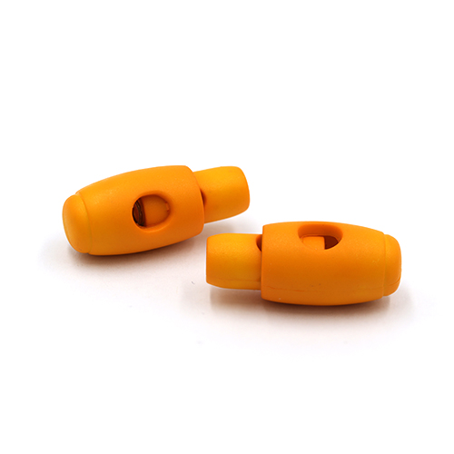 20926 Sullivans 32mm Plastic Cord Ends - Gold - 25 In A Tube