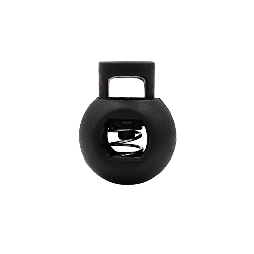 20933 Sullivans 22mm Plastic Cord Ends - Black - 21 In A Tube