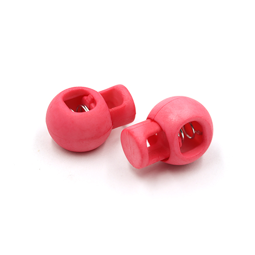 20938 Sullivans 22mm Plastic Cord Ends - Hot Pink - 21 In Tube