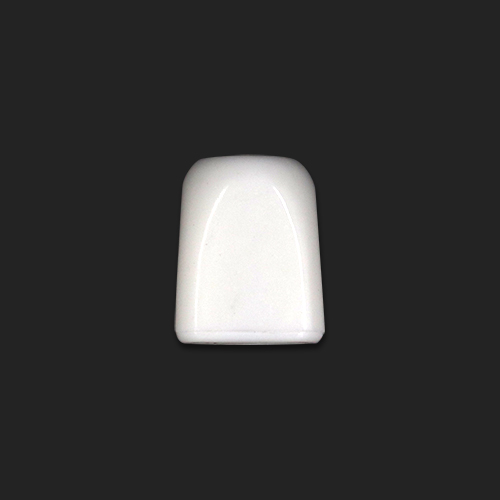 20962 Sullivans 13mm Plastic Detachable Cord Ends - White - 56 In A Tube