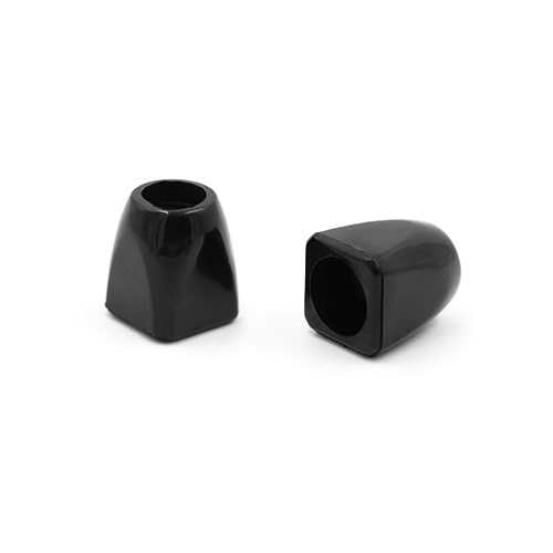 20963 Sullivans 13mm Plastic Detachable Cord Ends - Black - 56 In A Tube