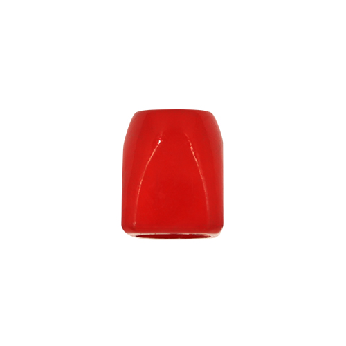 20964 Sullivans 13mm Plastic Detachable Cord Ends - Red - 56 In A Tube