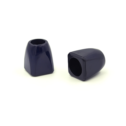 20965 Sullivans 13mm Plastic Detachable Cord Ends - Dark Navy - 56 In A Tube