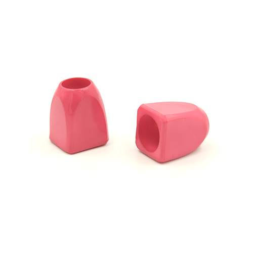 20967 Sullivans 13mm Plastic Detachable Cord Ends - Pink - 56 In A Tube