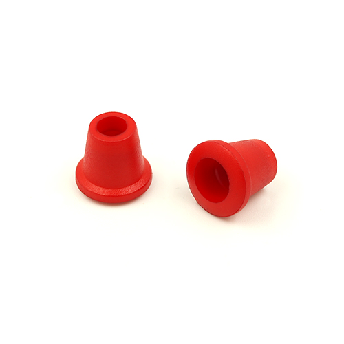 20974 Sullivans 10mm Plastic Detachable Cord Ends - Red - 75 In A Tube