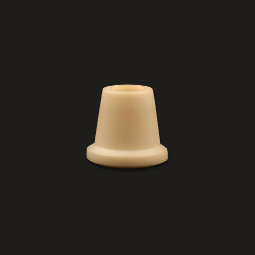 20981 Sullivans 10mm Plastic Detachable Cord Ends - Cream - 75 In A Tube