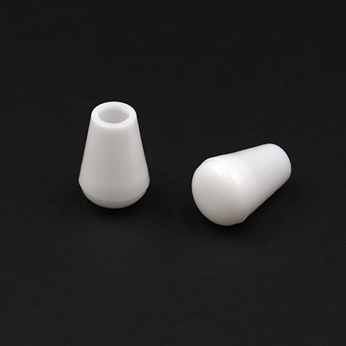 20982 Sullivans 18mm Plastic Detachable Cord Ends - White - 75 In A Tube