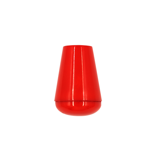20984 Sullivans 18mm Plastic Detachable Cord Ends - Red - 72 In A Tube