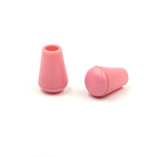 20987 Sullivans 18mm Plastic Detachable Cord Ends - Pink - 72 In A Tube