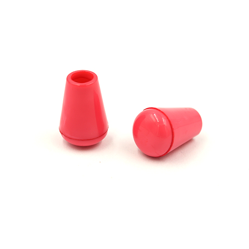 20988 Sullivans 18mm Plastic Detachable Cord Ends - Hot Pink - 72 In A Tube