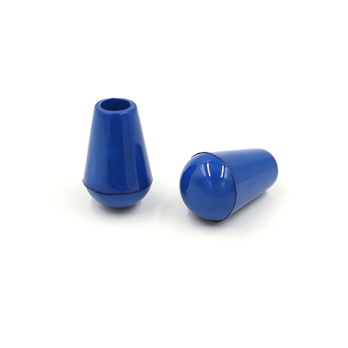 20989 Sullivans 18mm Plastic Detachable Cord Ends - Royal - 72 In A Tube
