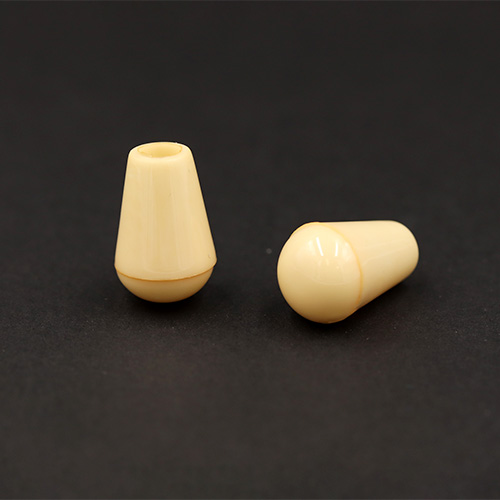 20991 Sullivans 18mm Plastic Detachable Cord Ends - Cream - 72 In A Tube