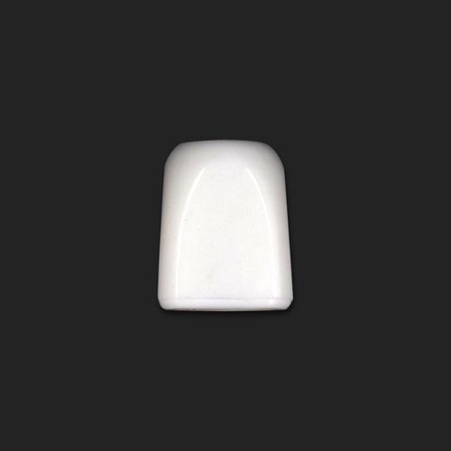21050 Sullivans 13mm Plastic Detachable Cord Ends - White - Bag Of 100