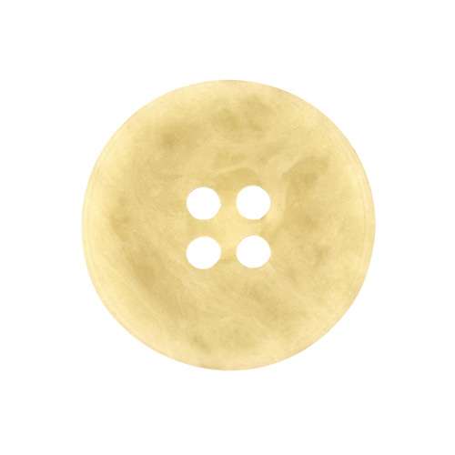 21241 Sullivans 20mm Round Plastic Button With Four Holes - Off White - 29 In A Tube 