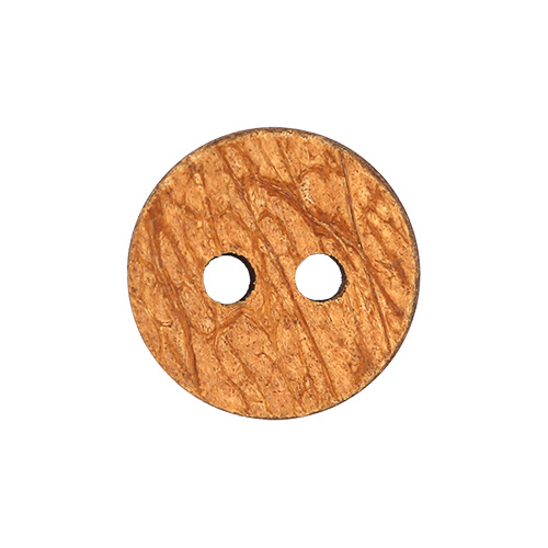 21474 Sullivans 12mm Round Coconut Button With Two Holes - 107 In A Tube