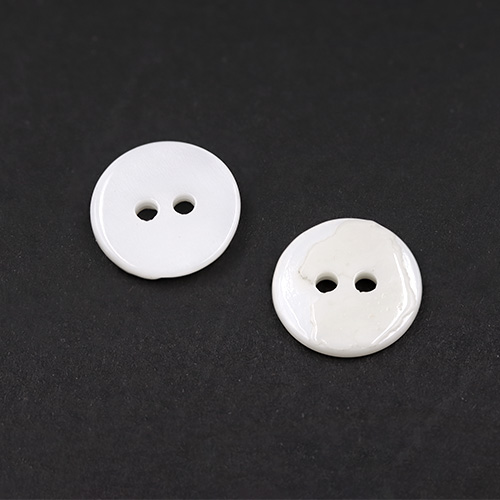 21666 Sullivans 11mm Round Shell Buttons 2 Hole  - River - 64 In A Tube