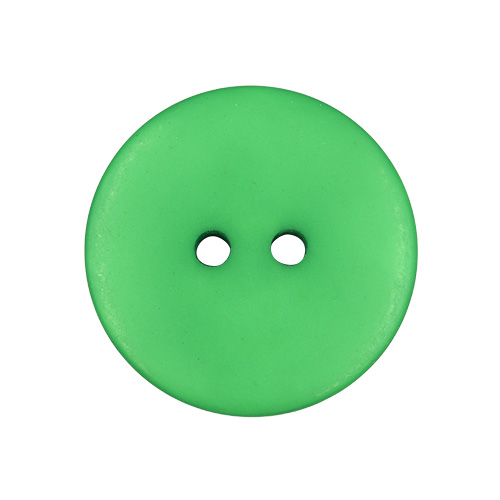 22310 Sullivans 23mm Round Plastic Button 2 Hole -matt Finish - Jade - 34 In A Tube