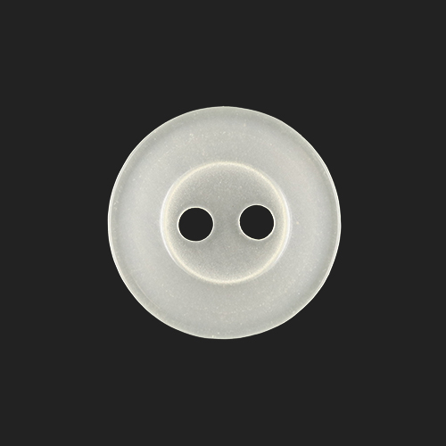 22399 Sullivans 14mm Round Plastic Button 2 Hole - Cream - Bag Of 100