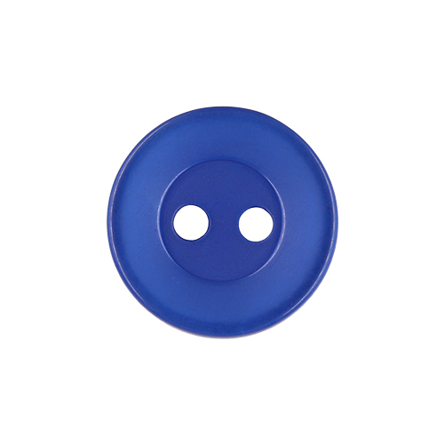 22409 Sullivans 14mm Round Plastic Button 2 Hole - Royal - Bag Of 100