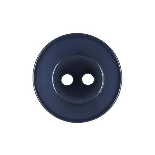 22437 Sullivans 17mm Round Plastic Button 2 Hole - Navy - Bag Of 100