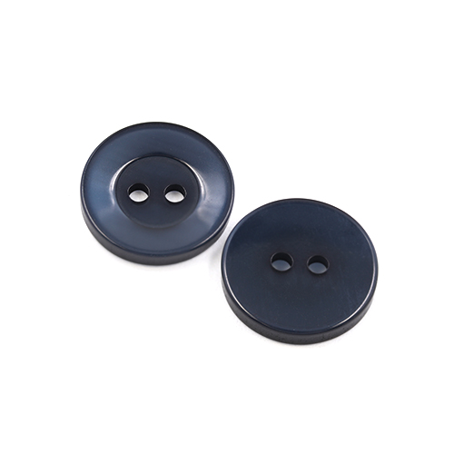 22437 Sullivans 17mm Round Plastic Button 2 Hole - Navy - Bag Of 100