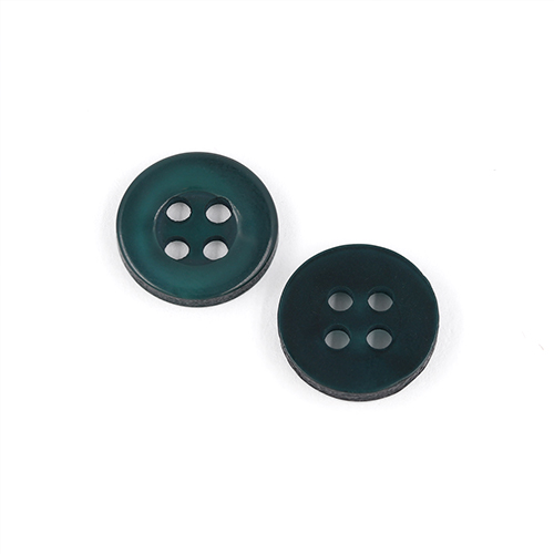 22495 Sullivans 12mm Round Plastic Button 4 Hole - Bottle - Bag Of 100
