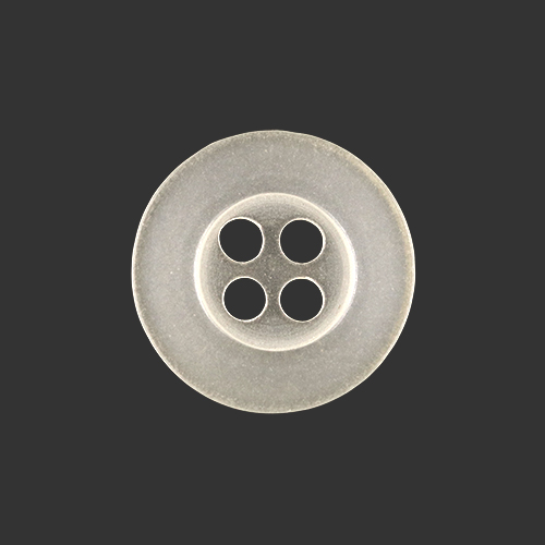 22502 Sullivans 14mm Round Plastic Button 4 Hole - Cream - 189 In A Tube