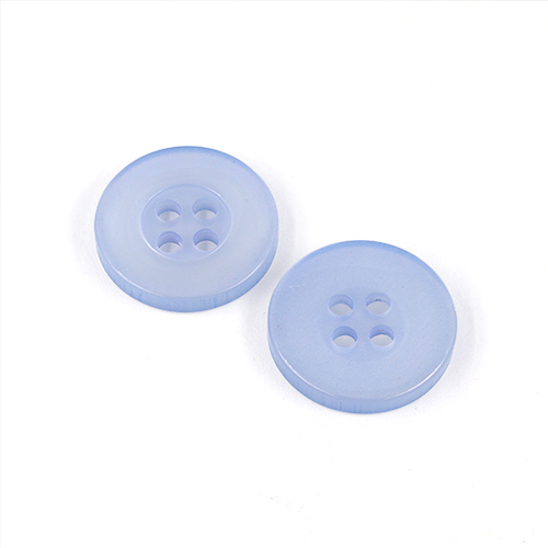 22537 Sullivans 17mm Round Plastic Button 4 Hole - Sky - Bag Of 100