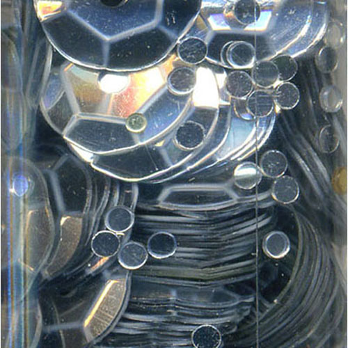 29025 Sequin Cup 6mm Silver