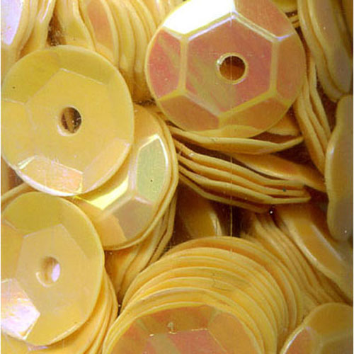 29033 Sequin Cup 6mm Yellow