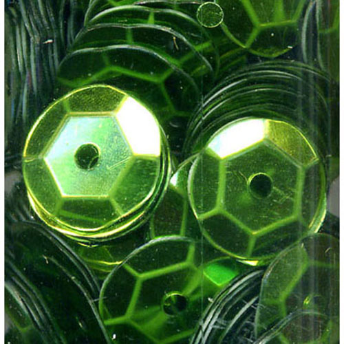 29042 Sequin Cup 6mm Light Green