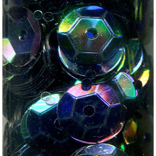 29044 Sequin Cup 6mm Laser Green