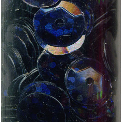 29048 Sequin Cup 6mm Black