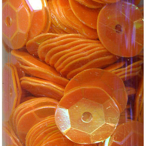 29088 Sequin Cup 8mm Orange